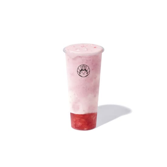 Guava Strawberry Yogurt Smoothie 芭乐草莓双果酸奶奶昔